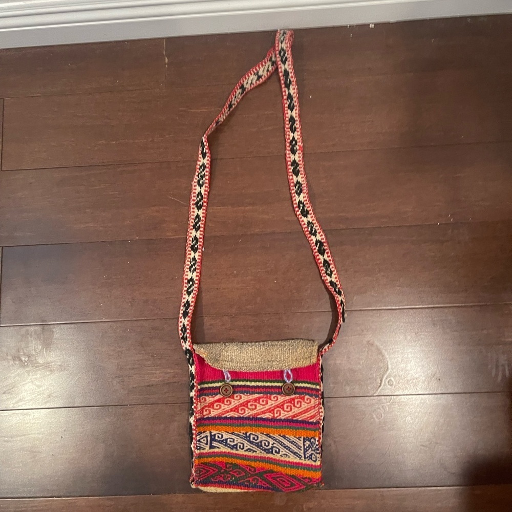 nwot Colorful Patterned Women's Peruvian Bag